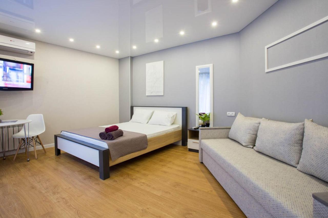 New Studio In The City Center - Mykoly Khvylovoho Str 5-2 ハルキウ エクステリア 写真